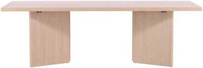 Venture Design Bassholmen eetkamertafel 100x240cm whitewash