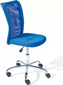 Hioshop Bonan Kinder Bureaustoel Blauw.