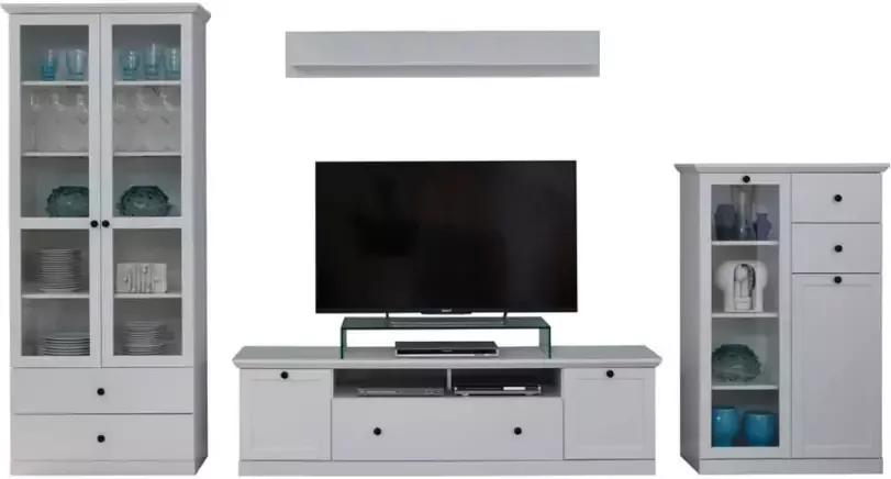 Hioshop Brax TV-meubel opstelling B wit.