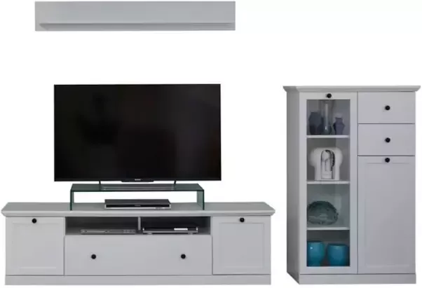 Hioshop Brax TV-meubel opstelling D wit.