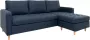 Hioshop Firenze Chaise Longue Bank Blauw. - Thumbnail 1