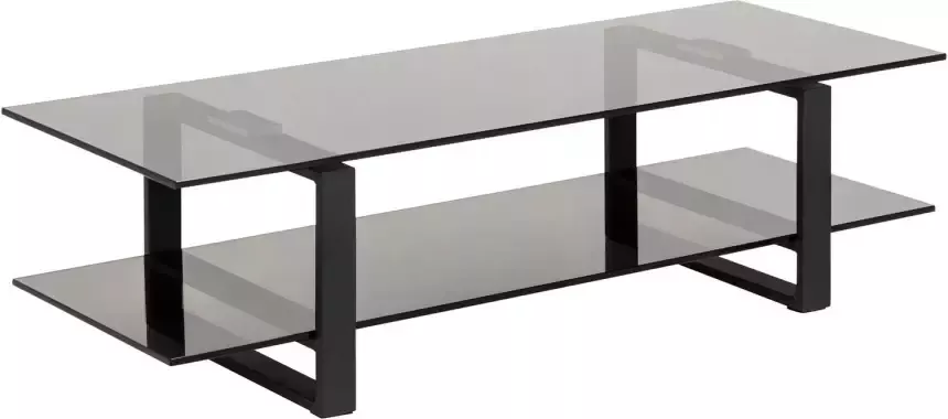 Hioshop Kamma TV-meubel met 1 plank grijs.
