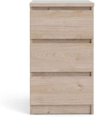 Hioshop Nada kommode 3 laden Hickory decor.