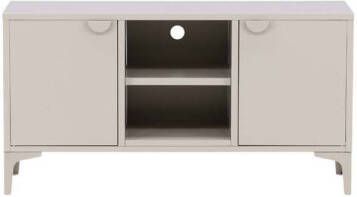 Hioshop Piring TV-meubel 2 deuren 1 plank beige. - Foto 1