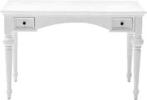 Hioshop Provence Bureau Met 2 Lades In Wit.