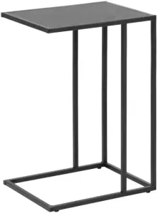 Hioshop Sea bureau laptoptafel zwart.
