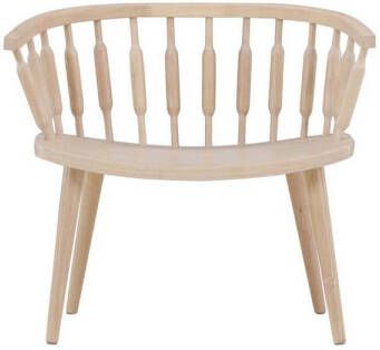 Hioshop Tjärnö fauteuil hout whitewash.