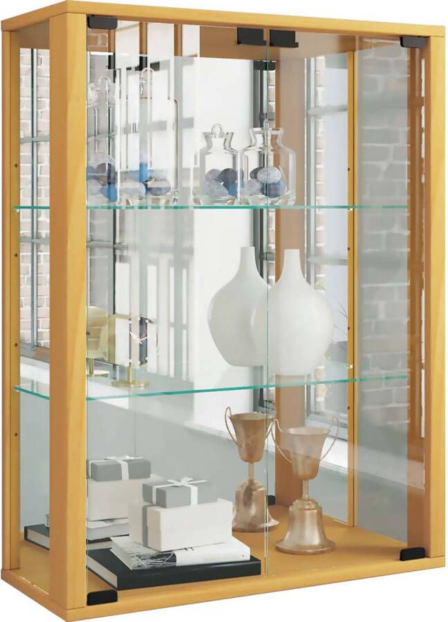 Vcm Wandvitrine Hangend Glas Vitrine Wandvitrine Glas Udina Spiegel Wandvitrine Hangend Glas Vitrine Wandvitrine Glas Udina Spiegel - Foto 3