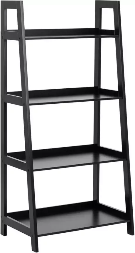 Giga Living Boekenkast Edsele – zwart – 130x63x40 cm