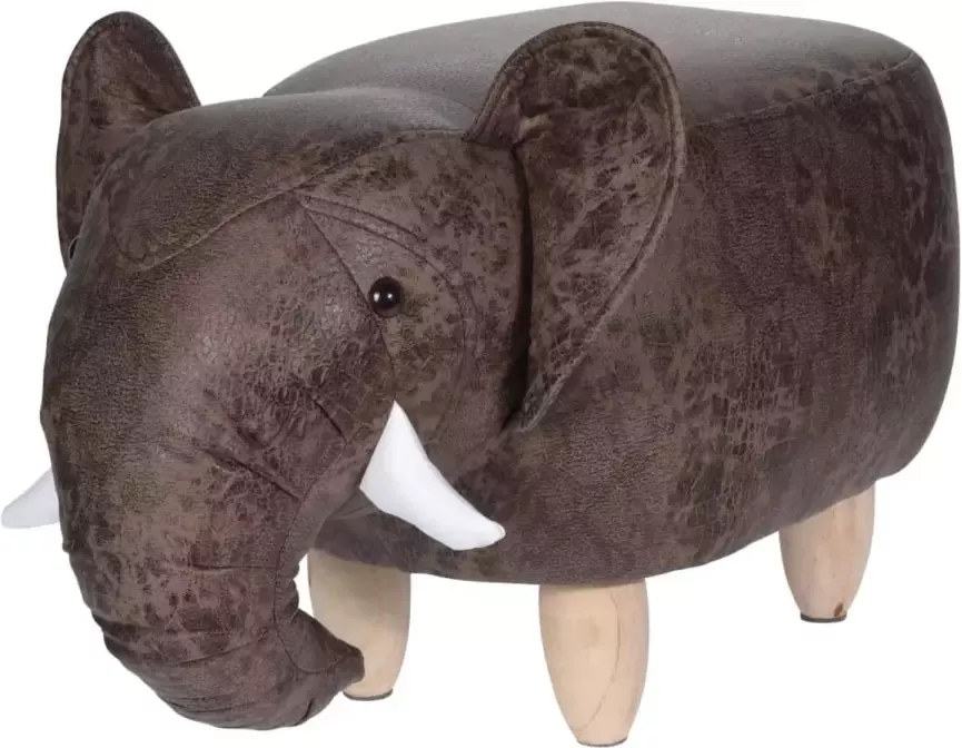 Home&Styling Kruk olifant-vorm 64x35 cm