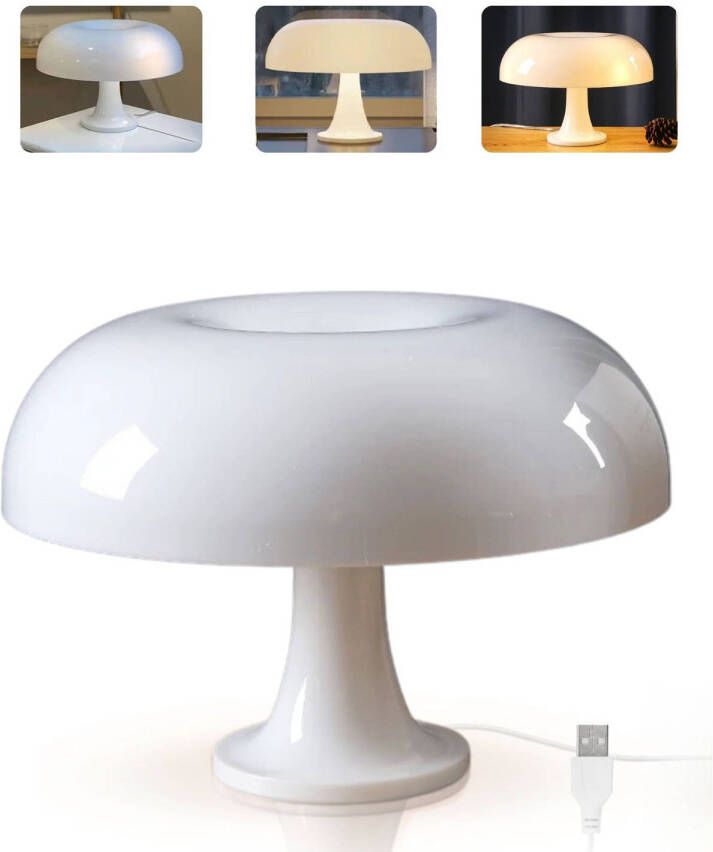 Homezie Paddenstoel Lamp Tafellamp Dimbaar LED lamp Sfeerverlichting Bureaulamp - Foto 1