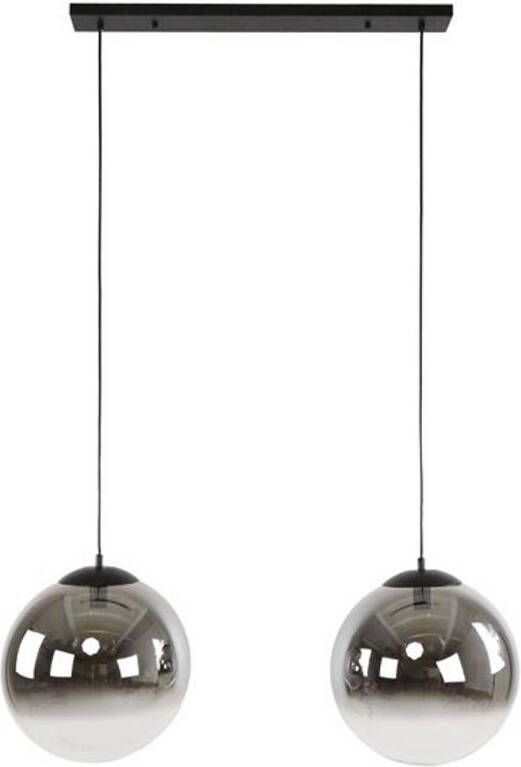 Hoyz Collection Hanglamp 2L Bubble Shaded XL Artic Zwart