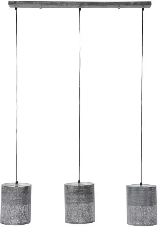 Hoyz Collection Hanglamp Cilinder 3xØ20 Grijs 100x20x150