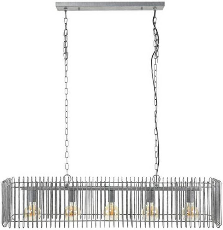 Hoyz Collection Hoyz Hanglamp trax 120cm Oud zilver