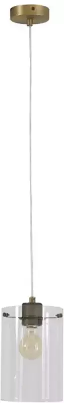 Hoyz Light & Living hanglamp ø15x22 cm vancouver ant.brons-glas - Foto 1