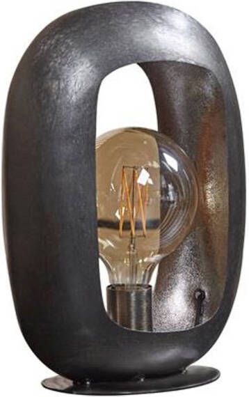 Hoyz Tafellamp Arch L Zwart nikkel