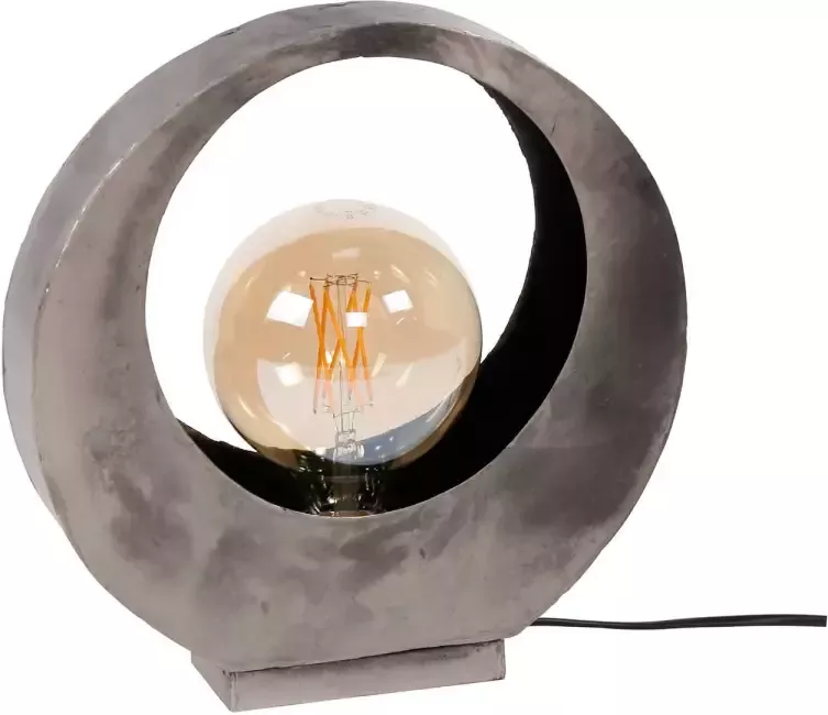 Hoyz Collection Hoyz Tafellamp Full Moon Industrieel Grijs