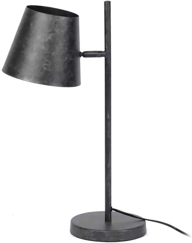 Hoyz Collection Hoyz Tafellamp Industrieel 1 Lamp Verstelbare Metalen Kap