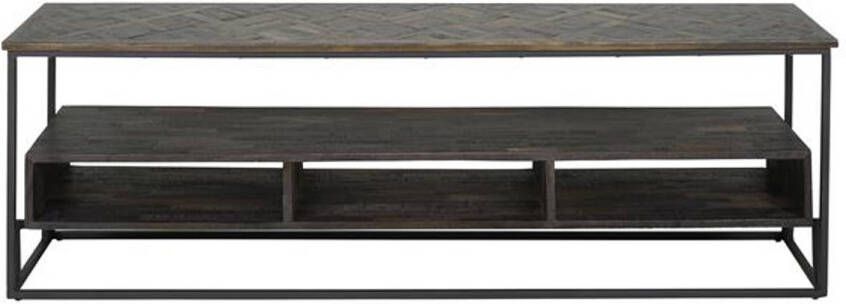 Hoyz Collection Hoyz TV-meubel 160 Teca Vine Teakhout Brownwash