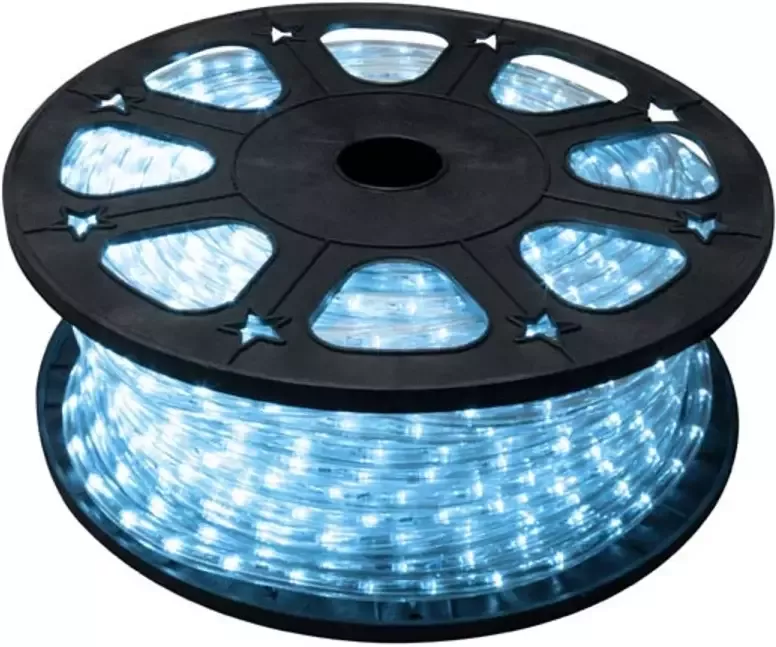 HQ-Power Lichtslang 36 leds meter 1 kanaal voor binnen en buiten blauw 45 m