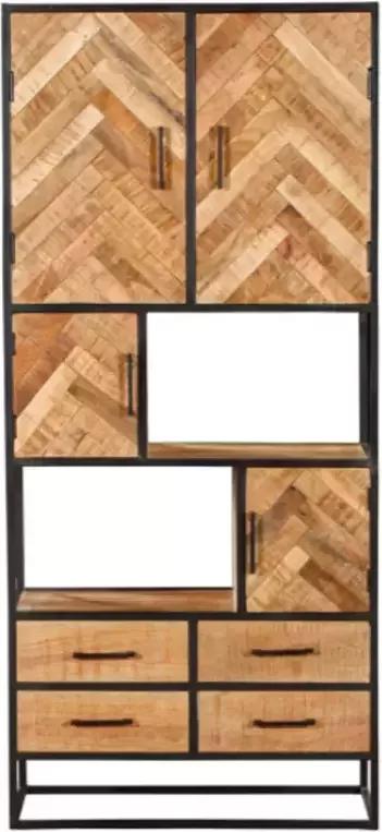 Intens Wonen AnLi-Style Vakkenkast Arlington 90 cm