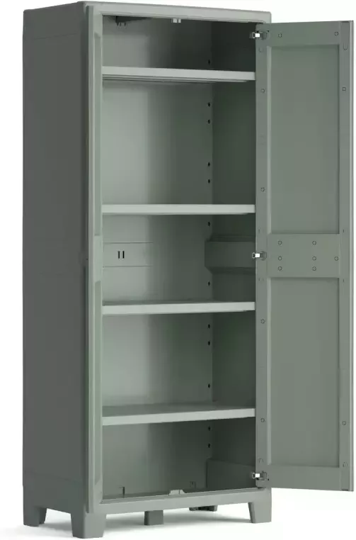 Keter Planet Outdoor Opbergkast hoog 4 planken - Foto 1