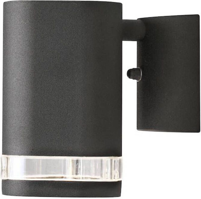Konstsmide wandlamp Modena Single 35W 230V aluminium 15 cm zwart - Foto 1