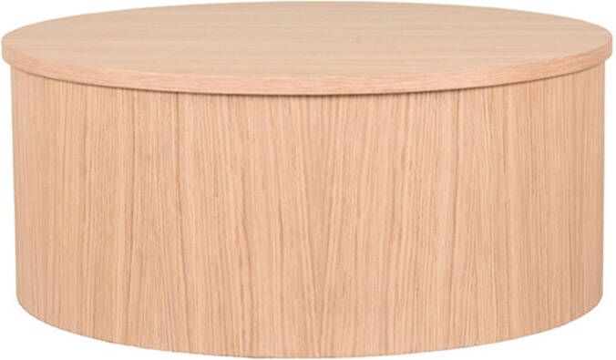 LABEL51 Salontafel Oliva 70 cm Naturel Eiken