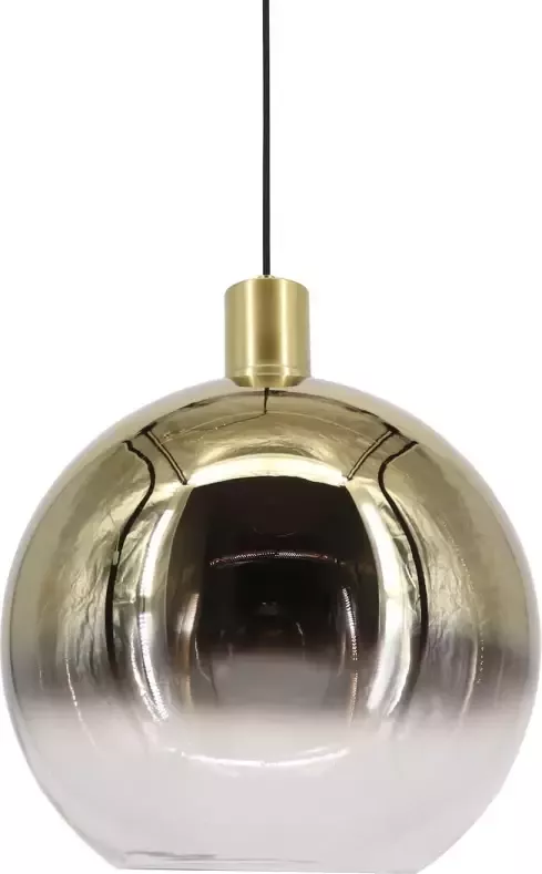 Lamponline Artdelight Hanglamp Rosario Ø 30 cm glas goud-helder - Foto 1
