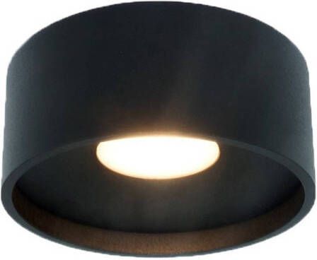 Lamponline Artdelight Plafondlamp Oran Ø 12 cm zwart - Foto 1