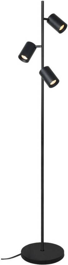 Lamponline Artdelight Vloerlamp Megano 3 lichts H 160 cm zwart - Foto 1