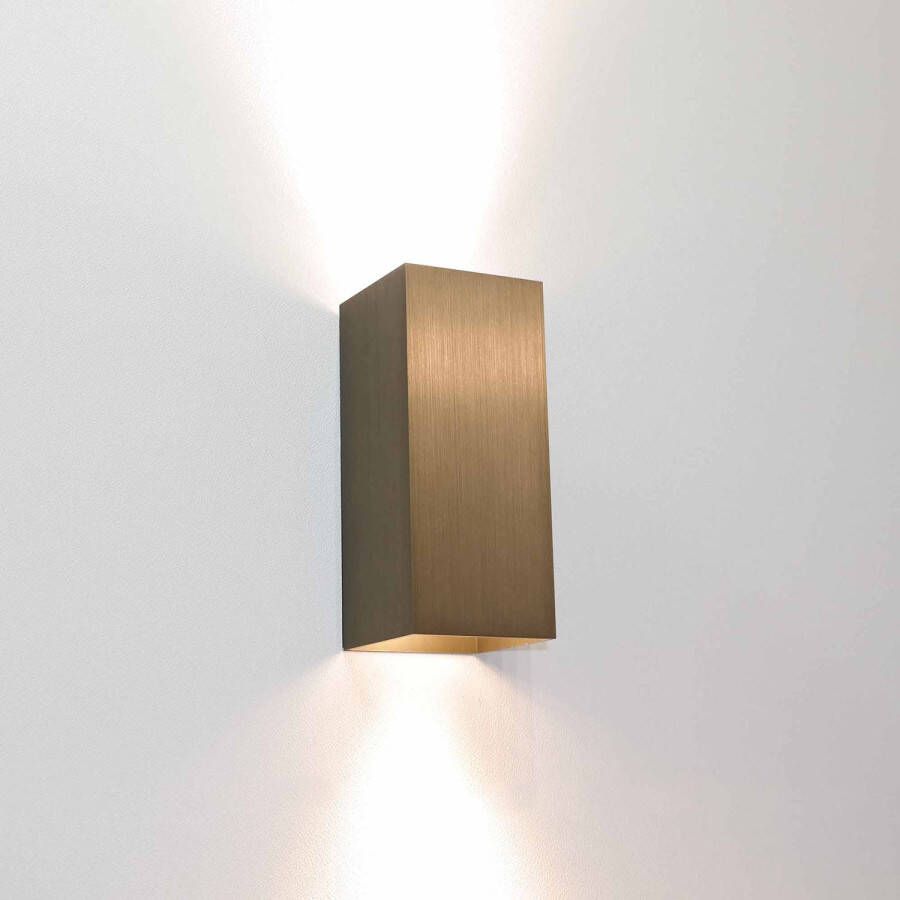 Lamponline Artdelight Wandlamp Dante 2 lichts 15 5 x 6 5 cm licht brons - Foto 1