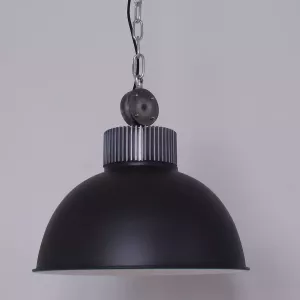 Mexlite Lightning industriele hanglamp 1-l e27 medium zwart