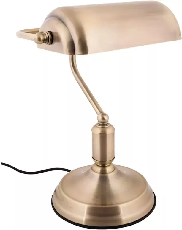 Leitmotiv Bank Bureaulamp Goud - Foto 1