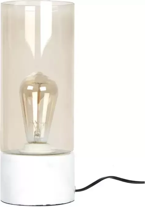 Light & Living Leitmotiv Lax Tafellamp Bruin