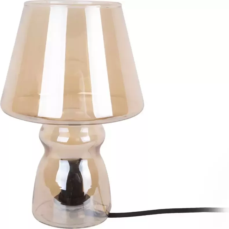 Leitmotiv tafellamp Classic 16 x 25 cm E14 glas 40W bruin