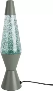 Leitmotiv Tafellamp Glitter 25w 37 Cm Staal glas Groen