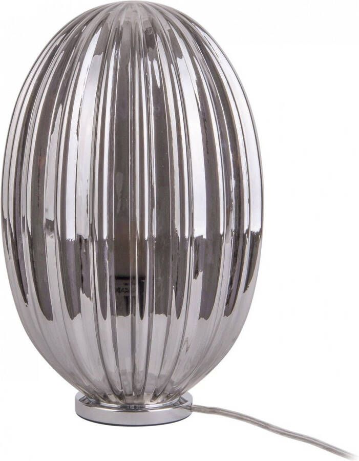 Leitmotiv Tafellamp Smart 31 x 20 cm E27 glas 40W grijs - Foto 1