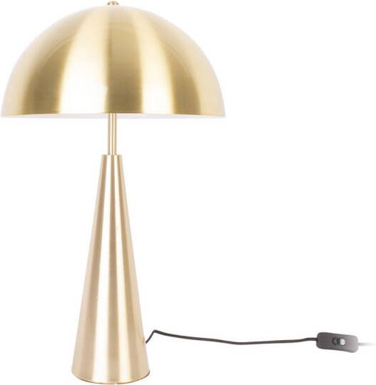 Leitmotiv Tafellamp Sublime Metaal Geborsteld goud Ø30x51cm