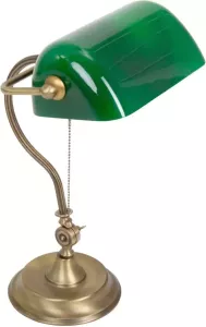 Steinhauer Belana notarislamp tafellamp brons|groen