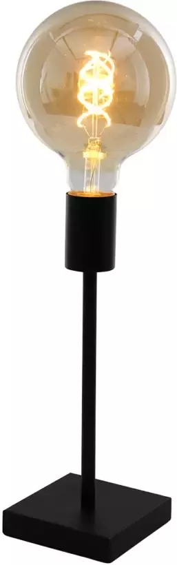 LichtXpert Mexlite Minimalics Tafellamp Zwart 23 cm hoog - Foto 2