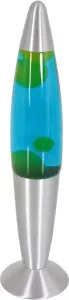 Mexlite Volcan Lavalamp Staal Blauw