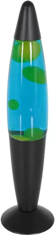 Mexlite Lavalamp Zwart Groen 35cm E14