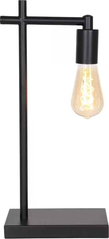 Light & Living Tafellamp CORBY 21x12x45.5cm Zwart