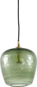 Light & Living Hanglamp Danita 17x17x22 Groen