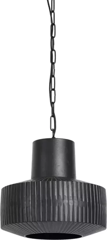 Light & Living Hanglamp Demsey 30x30x30 Zwart