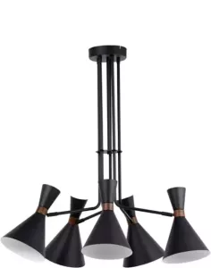 Vtwonen Light & Living Hanglamp Hoodies 86.5x86.5x89 Zwart