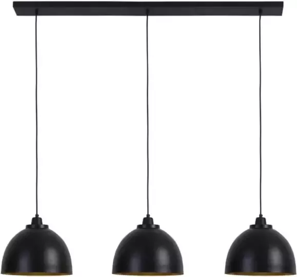 Light & Living Hanglamp Kylie Zwart 135x30x26cm 3L