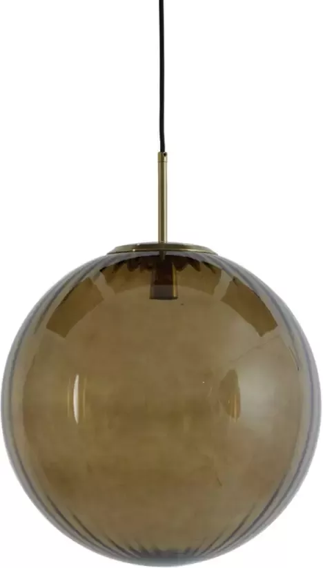 Light & Living Hanglamp MAGDALA Ø48x48cm Bruin