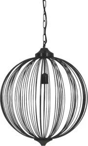 Light & Living Hanglamp Mala 50x50x60 Zwart